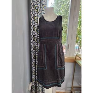 100% Organic Cotton Adventura Embroidered Sleeveless Dress